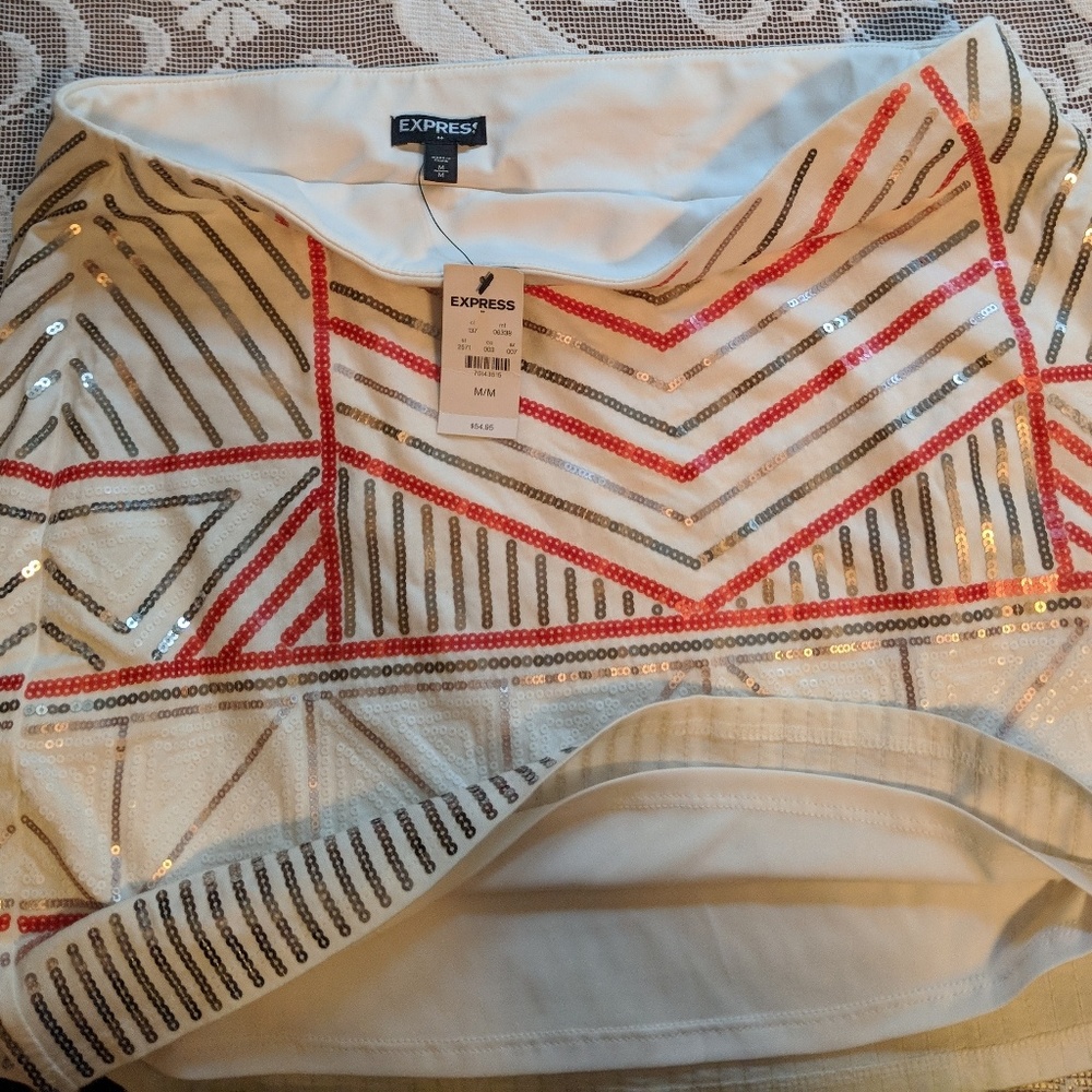 Express mini skirt NWT